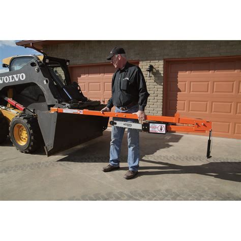 northern tool skid steer loader pole saw|northern tools hydraulic bucket chainsaw.